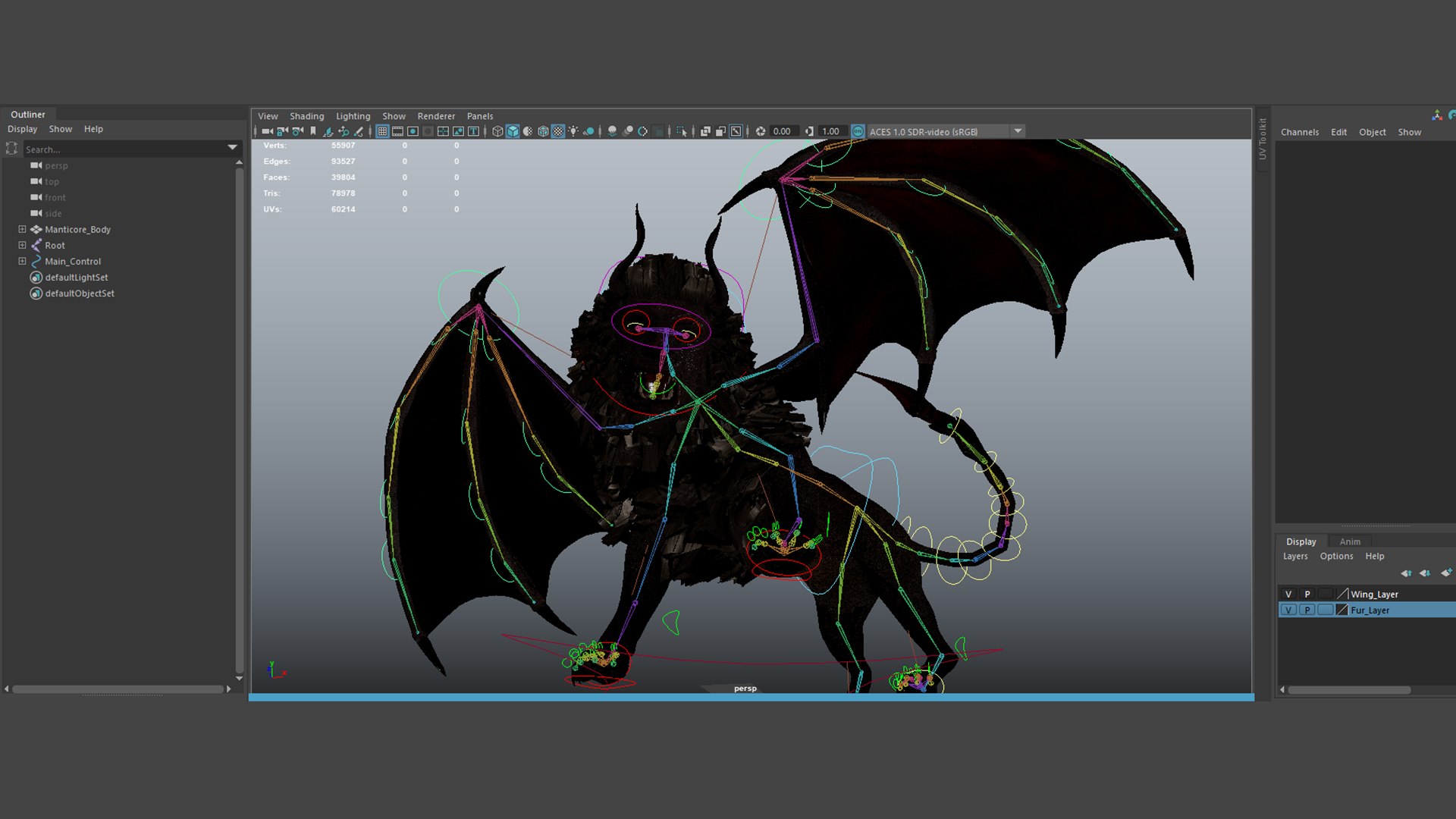 Manticore Creature model https://p.turbosquid.com/ts-thumb/92/cA3nmV/Ix/turbosquidscreen20/png/1634420671/1920x1080/fit_q87/d6991e2f48eab0f3c62d201fdb87304632d524dc/turbosquidscreen20.jpg