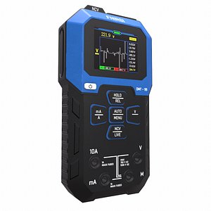 3D Digital Multimeter Low Poly