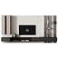 611 tv wall kit 22 living room zone wall rack and long black console CORONA 2019