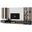 611 tv wall kit 22 living room zone wall rack and long black console CORONA 2019
