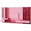 611 tv wall kit 22 living room zone wall rack and long black console CORONA 2019