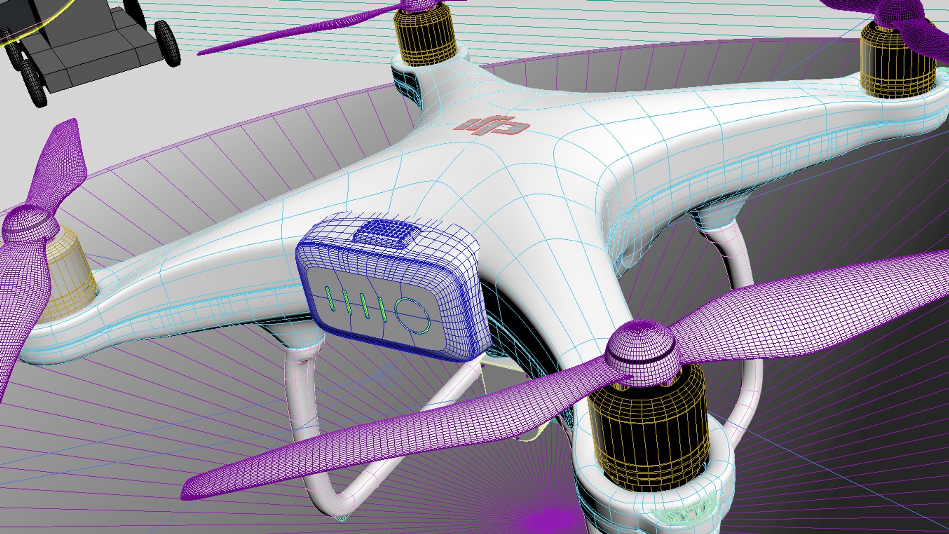 Dji Phantom 4 3d Model