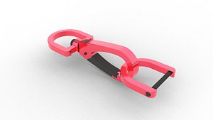 sporty dogleash 3D