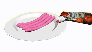 ketchup 3D model
