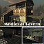 medieval tavern model