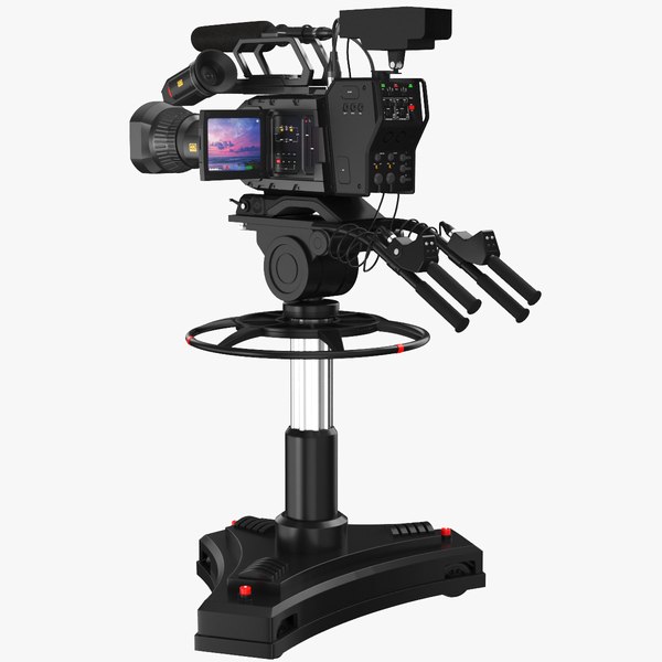 3D real studio camera