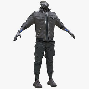 Mens Futuristic Outfit