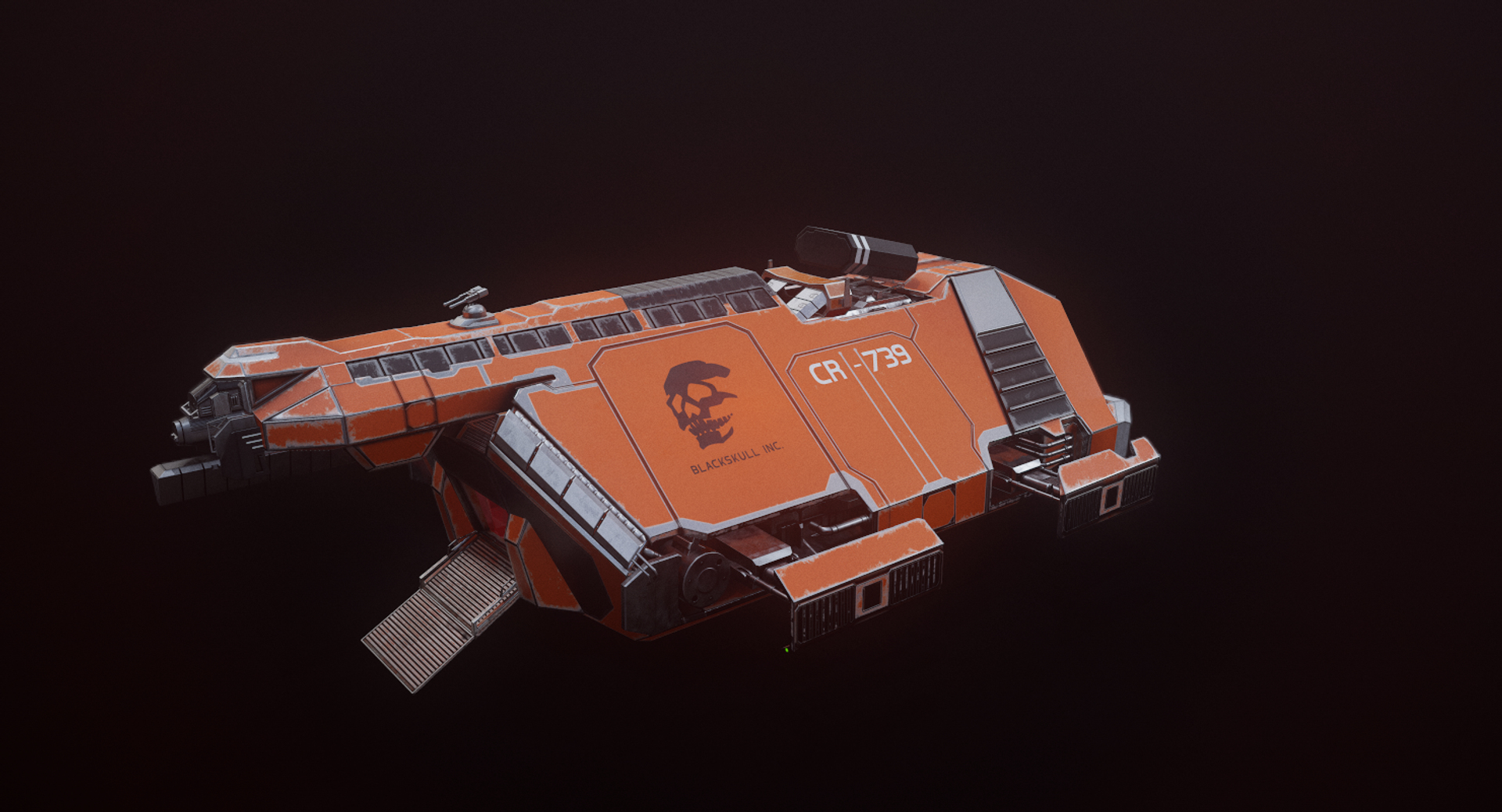 Cargo Spaceship Space Rigged 3D - TurboSquid 1434389