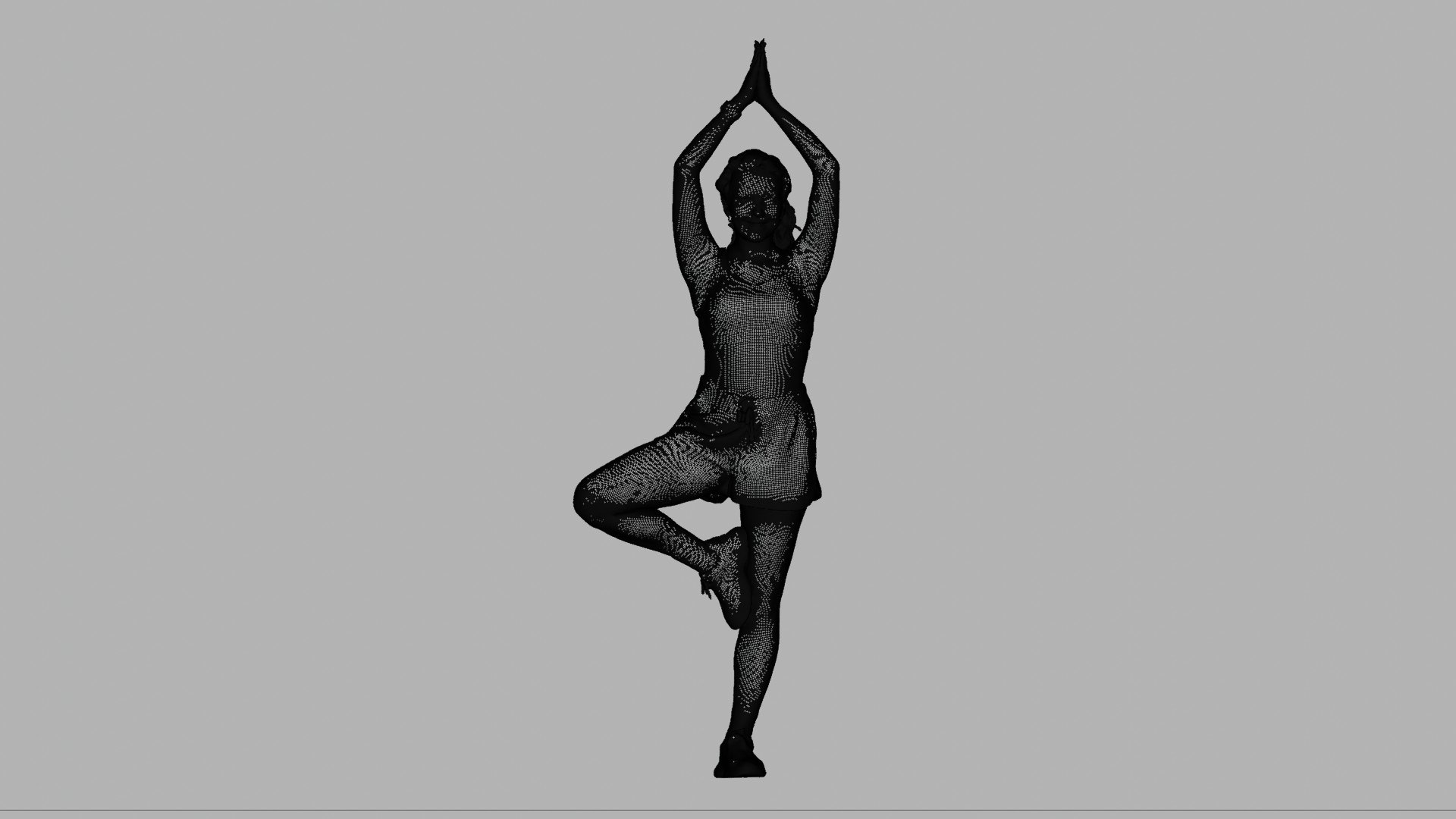 Yoga Pose 2 Female Model - TurboSquid 2029844