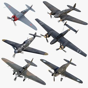 Aircraft Fighter Bundle WW2