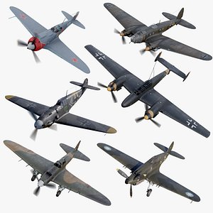 Aircraft Fighter Bundle WW2