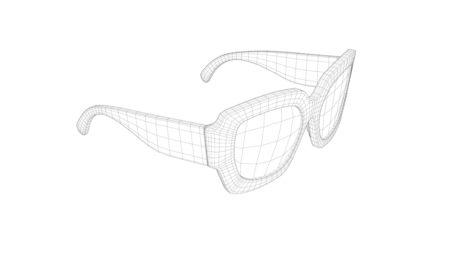 3D CHANEL Square Sunglasses 3 - TurboSquid 2244279