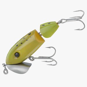 Arbogast Jointed Jitterbug Clicker Fishing Lure