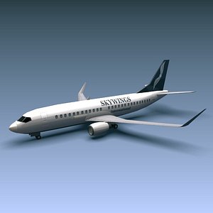 jetliner 737 3d model