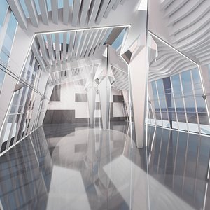 3D Futuristic Interior