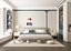 modern bedroom 3D model