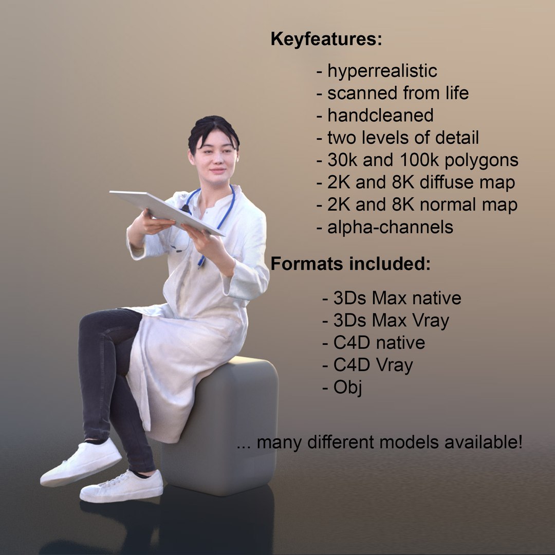 3D Young Documents Doc Model - TurboSquid 1709976
