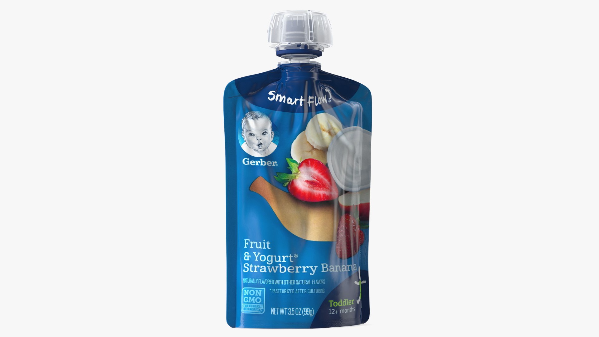 Gerber strawberry hot sale banana yogurt