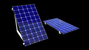 3D solar battery