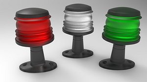 3D model navigation light