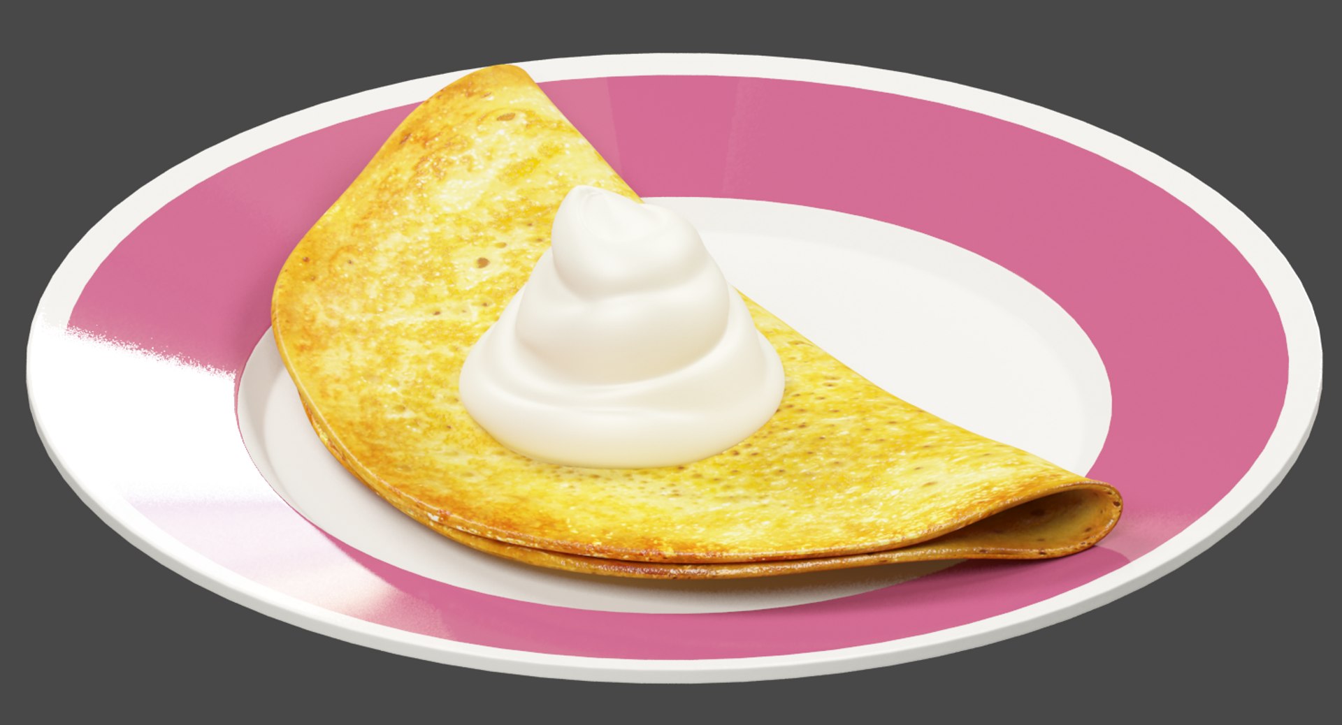 3D pancakes plate https://p.turbosquid.com/ts-thumb/93/Tc0zfB/GXlccM1h/002/png/1519230029/1920x1080/fit_q87/61917bdd4864049ea87a00895cd83b1163a64a2c/002.jpg