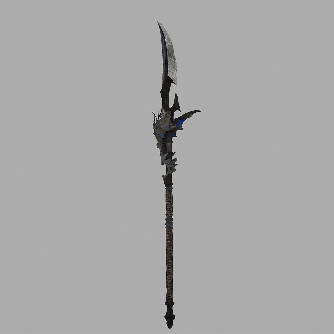 3d Dragon Spear Model - Turbosquid 1166489