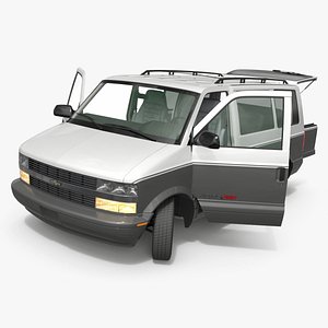 1995 Chevrolet Astro Passenger Van Rigged 3D