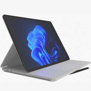Microsoft Surface Laptop Studio with Slim Pen 2 Rigged