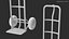 Hand Truck Dirt 3D-Modell