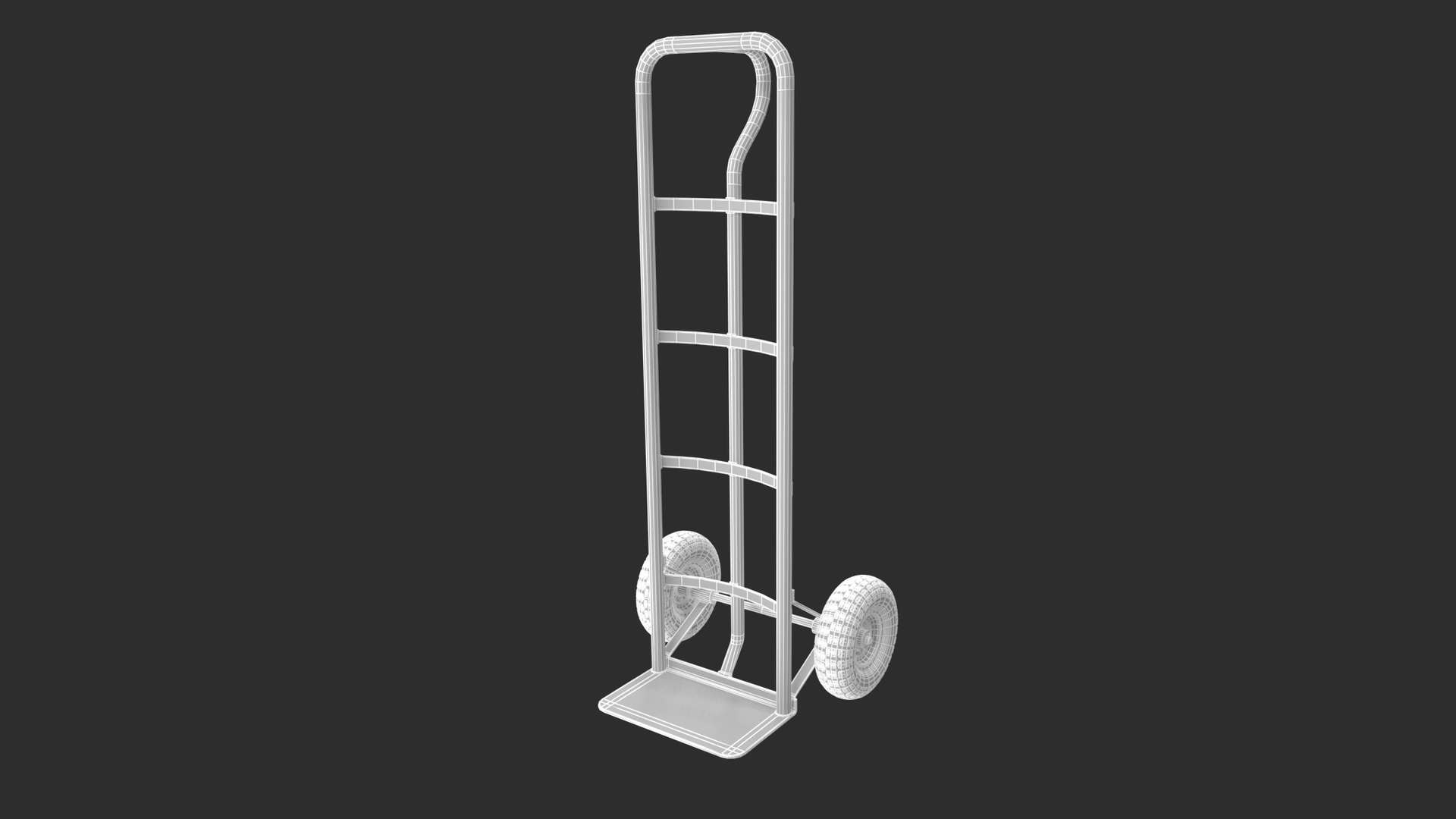 3D Hand Truck Dirt 3D Model TurboSquid 2154851