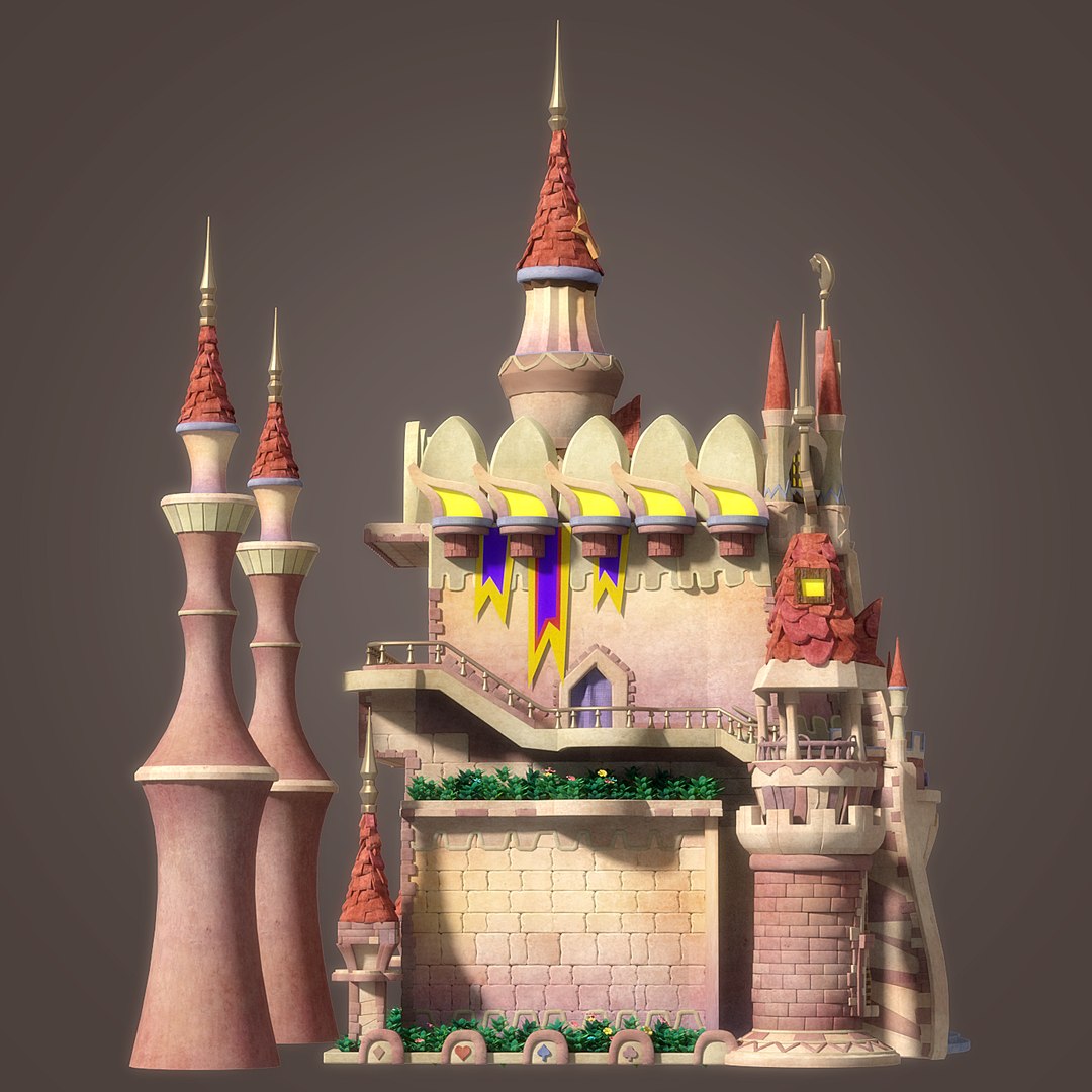 3D cartoon castle https://p.turbosquid.com/ts-thumb/93/cGy5HS/Rgw7FbWg/x4/png/1508251832/1920x1080/fit_q87/b9f0acb711021075f83889e1da435af8a956f7ff/x4.jpg
