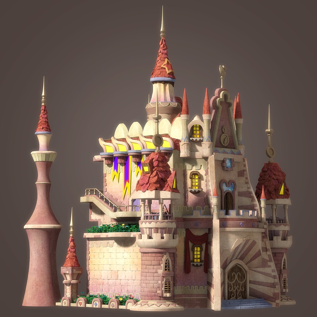 3D cartoon castle https://p.turbosquid.com/ts-thumb/93/cGy5HS/S9BWEQBn/x3/png/1508251832/1920x1080/fit_q87/37ceda3293a49e29e9d7e75db1f11b45828d539e/x3.jpg