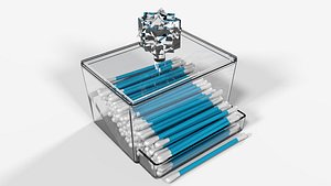 Cotton Swab Dispenser
