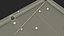 Pool Table Rasson Fuchsia with Balls and Cue