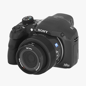 Sony digital camera DSC-HX350 3D model