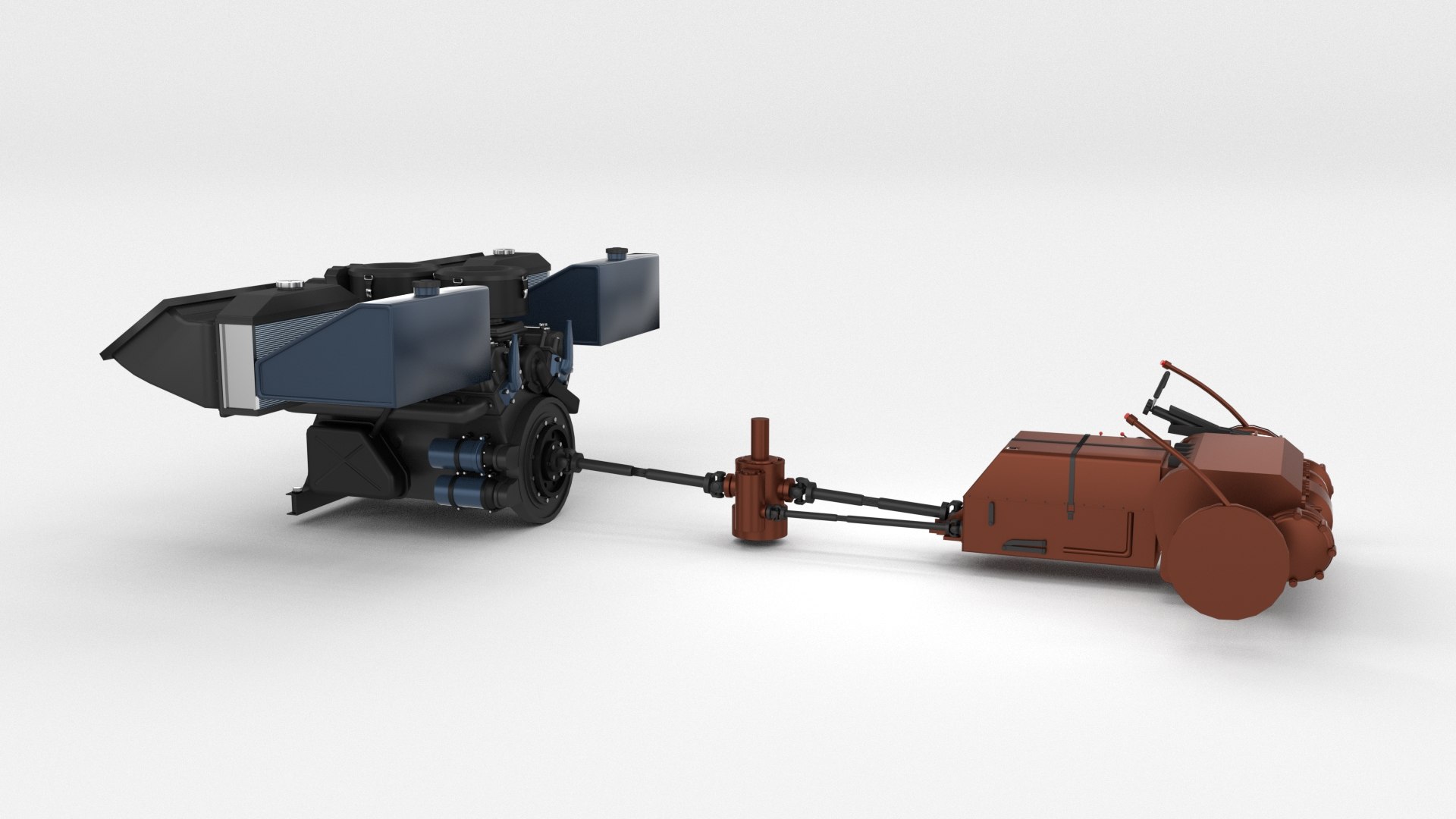 built tiger e late 3d model