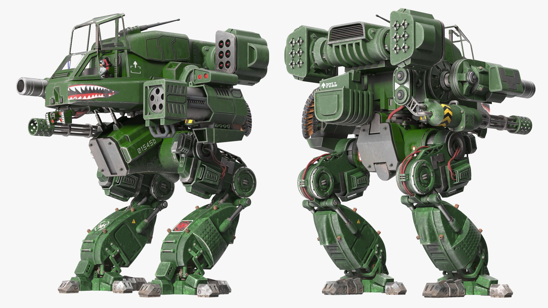 3D Worn Walking Combat Dark Green Robot with Pilot Rigged model https://p.turbosquid.com/ts-thumb/93/dfgVDR/5k/wornwalkingcombatdarkgreenrobotwithpilotriggedmb3dmodel013/jpg/1694248989/1920x1080/fit_q87/e4e9077ac71d3f26fdbe8fb0ff1609208238283e/wornwalkingcombatdarkgreenrobotwithpilotriggedmb3dmodel013.jpg