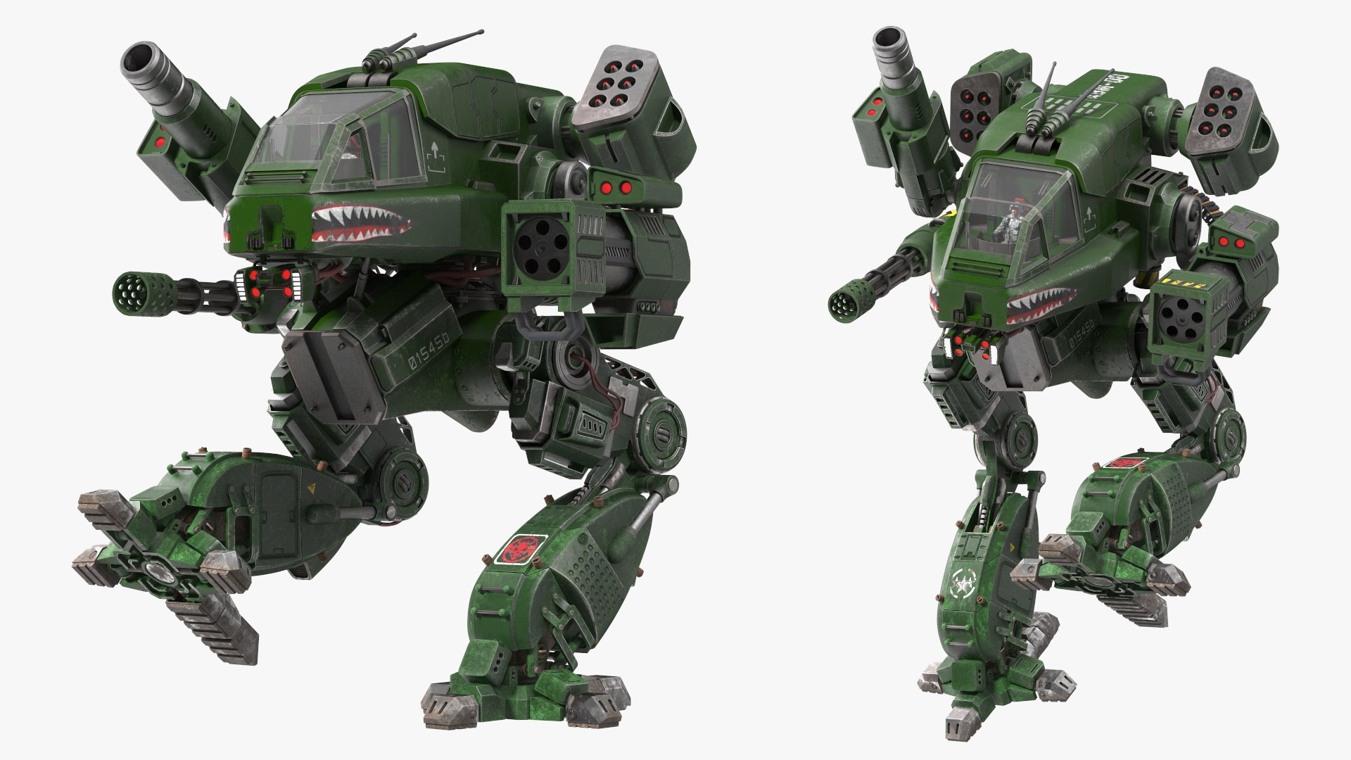 3D Worn Walking Combat Dark Green Robot with Pilot Rigged model https://p.turbosquid.com/ts-thumb/93/dfgVDR/Xd/wornwalkingcombatdarkgreenrobotwithpilotriggedmb3dmodel003/jpg/1694248953/1920x1080/fit_q87/54921a6411daf49b2cc33c414374e502bbb06264/wornwalkingcombatdarkgreenrobotwithpilotriggedmb3dmodel003.jpg