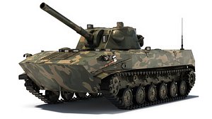 SPH 2S9 Nona 1979 3D