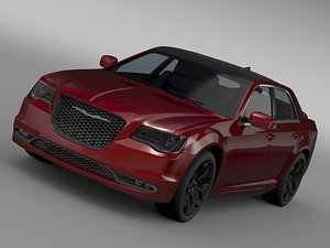 3d model chrysler 300s lx2 2016
