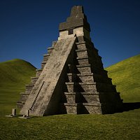 Tikal temple 1