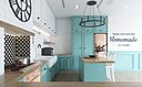 Vintage American Kitchen Interior