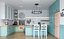 Vintage American Kitchen Interior