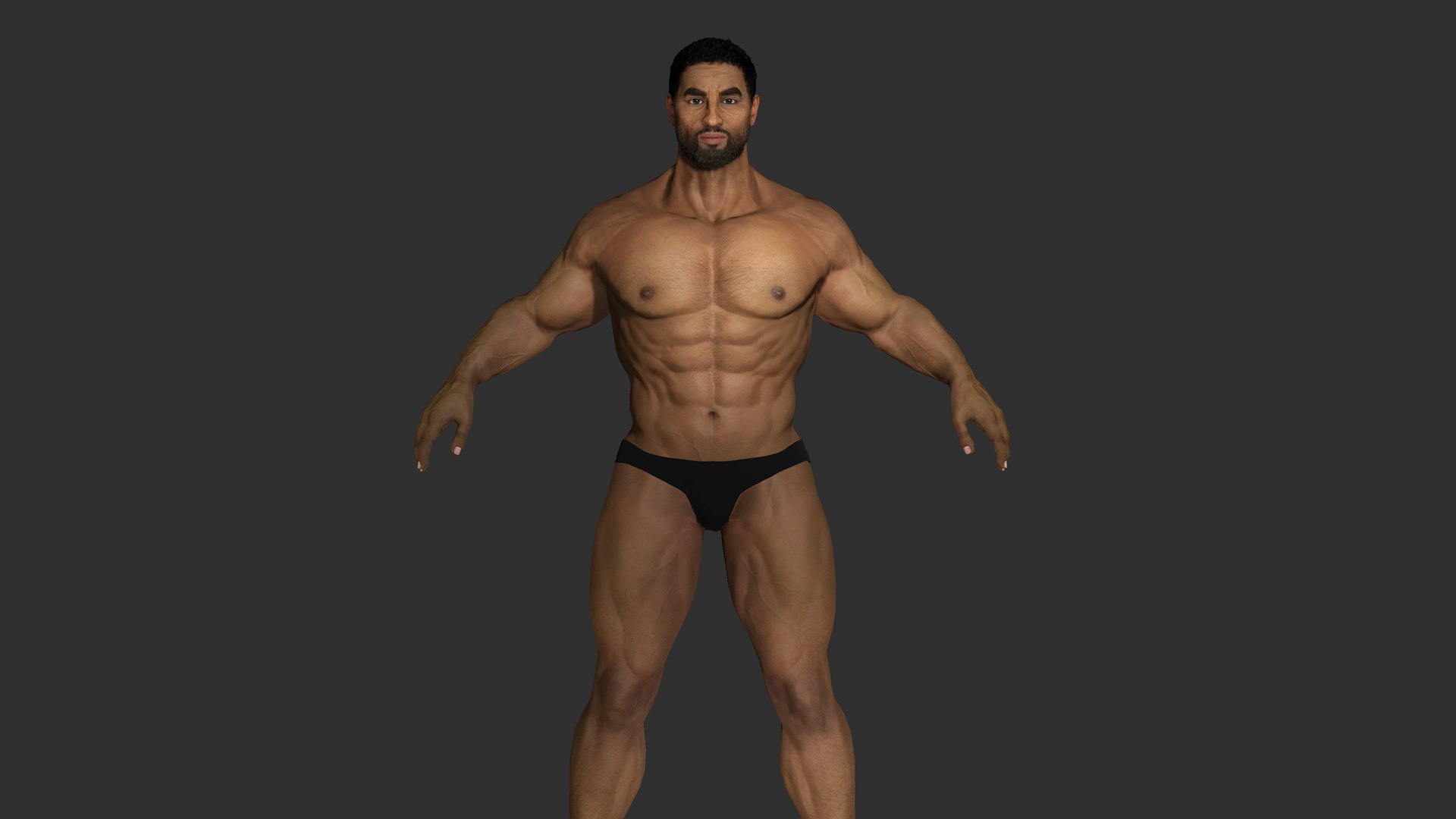 3D AAA REALISTIC MUSCULAR MALE BASE MESH - Game Ready 3D Character https://p.turbosquid.com/ts-thumb/93/lQkztu/KK/3/jpg/1790242550/1920x1080/fit_q87/35c746aa9ff7b60d951b2a8e3a0aa2b5fd44bbe8/3.jpg