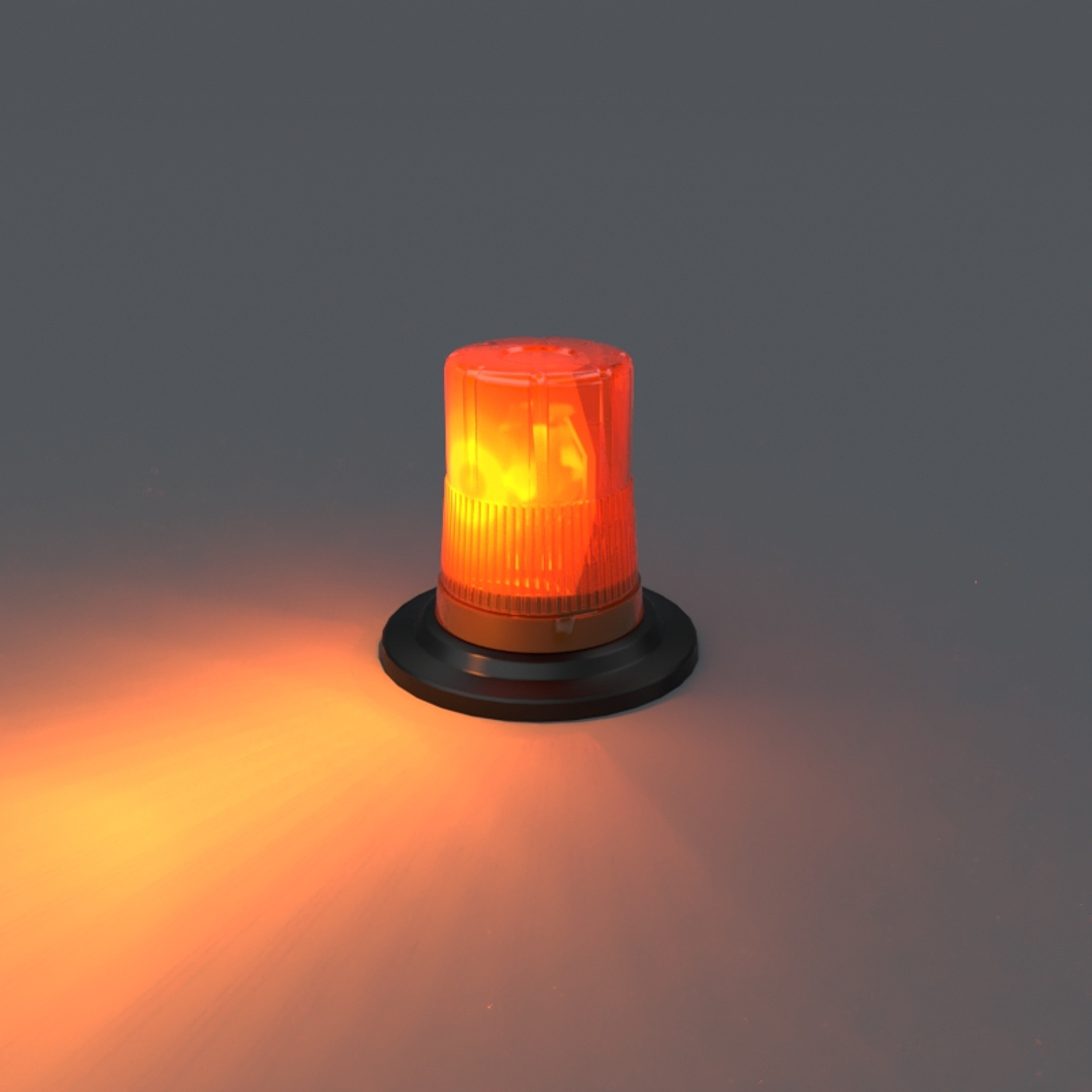 Emergency Beacon Light 3D Model TurboSquid 1281076