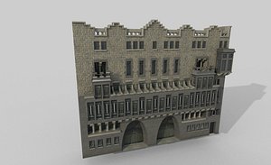 guell palace gaudi 3D model