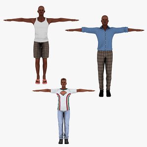 3D man bundle of 3 in 1