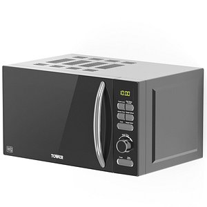 TOWER microwave 3D model
