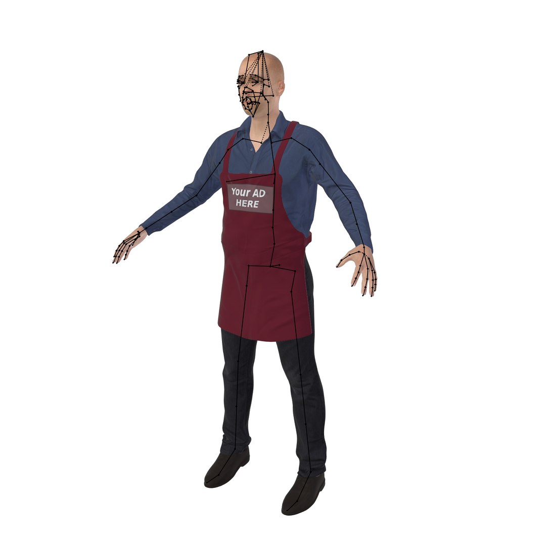 Butcher 3D Model - TurboSquid 1393726