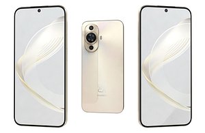 Huawei Nova 11 Gold  Low Poly 3D